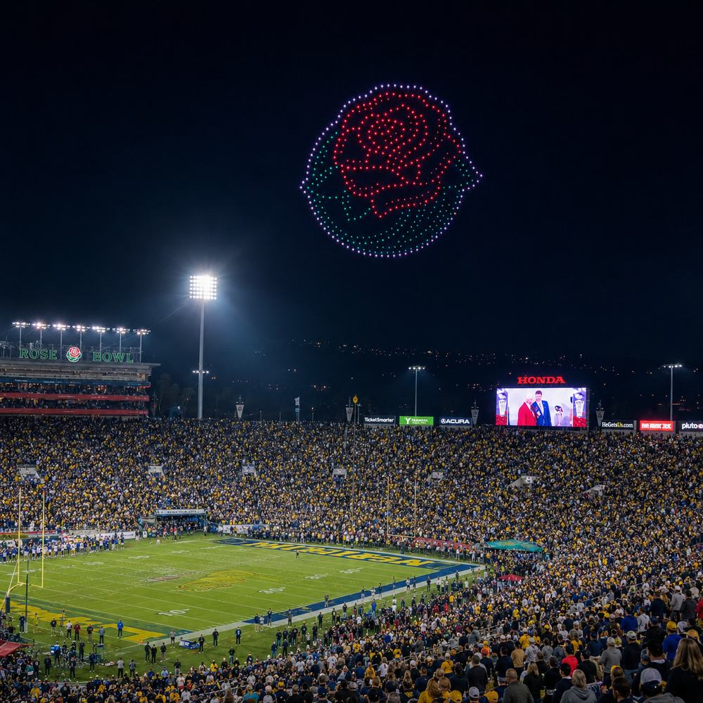The Rose Bowl in Pasadena